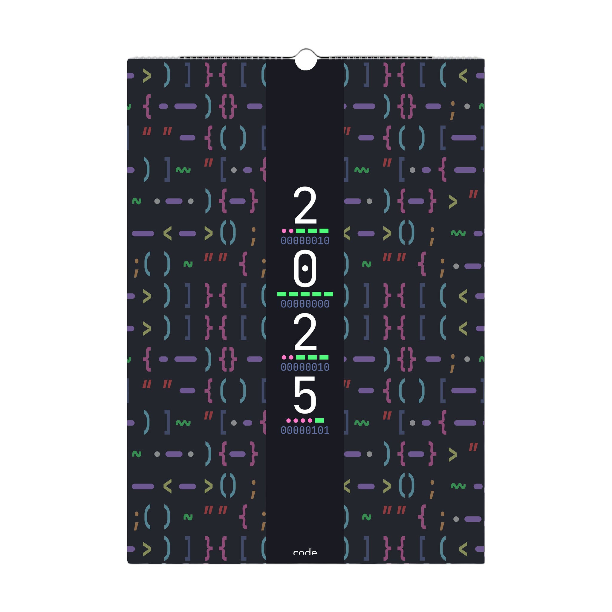 theCode 2025 Wall Calendar