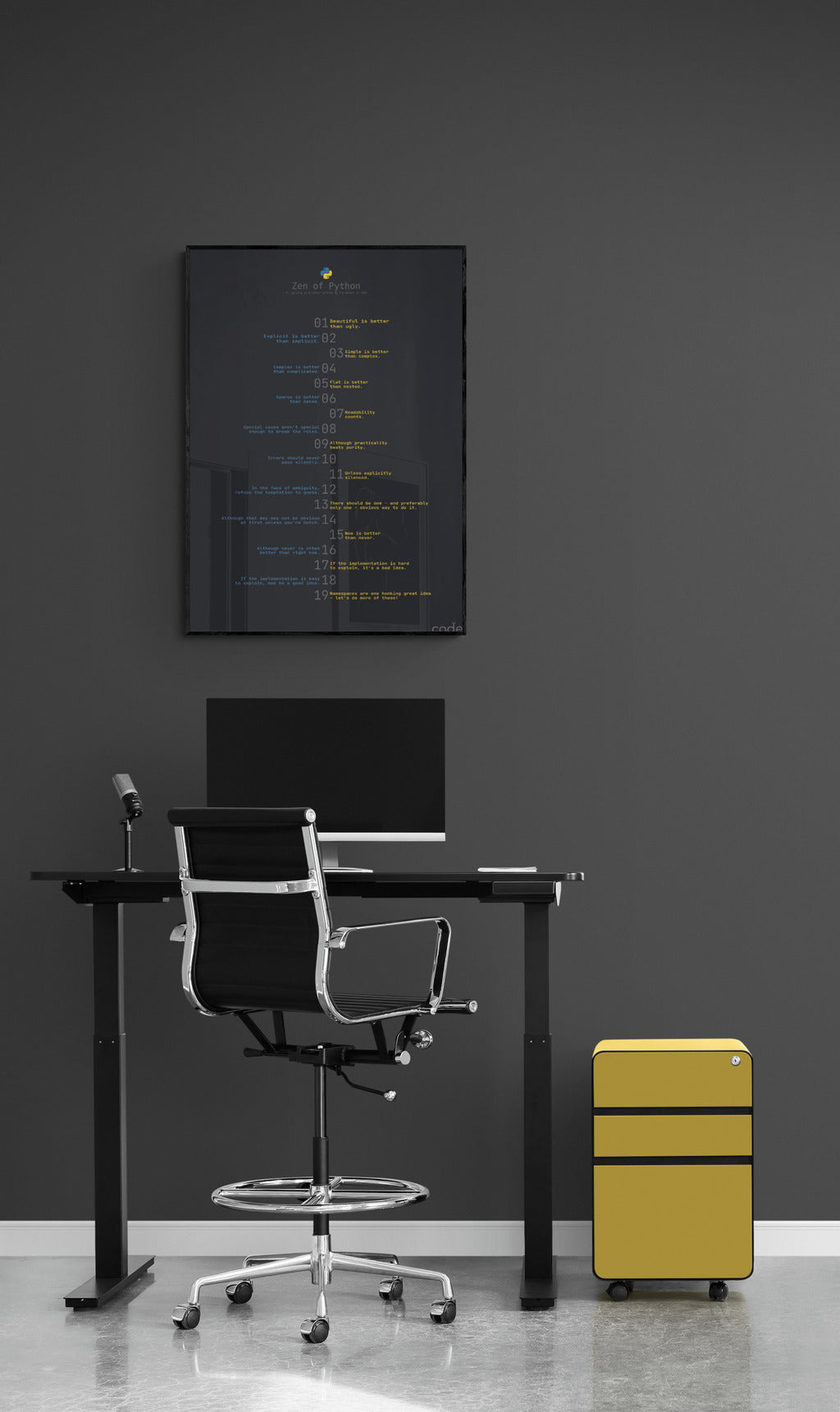 Zen Of Python Poster – theCode