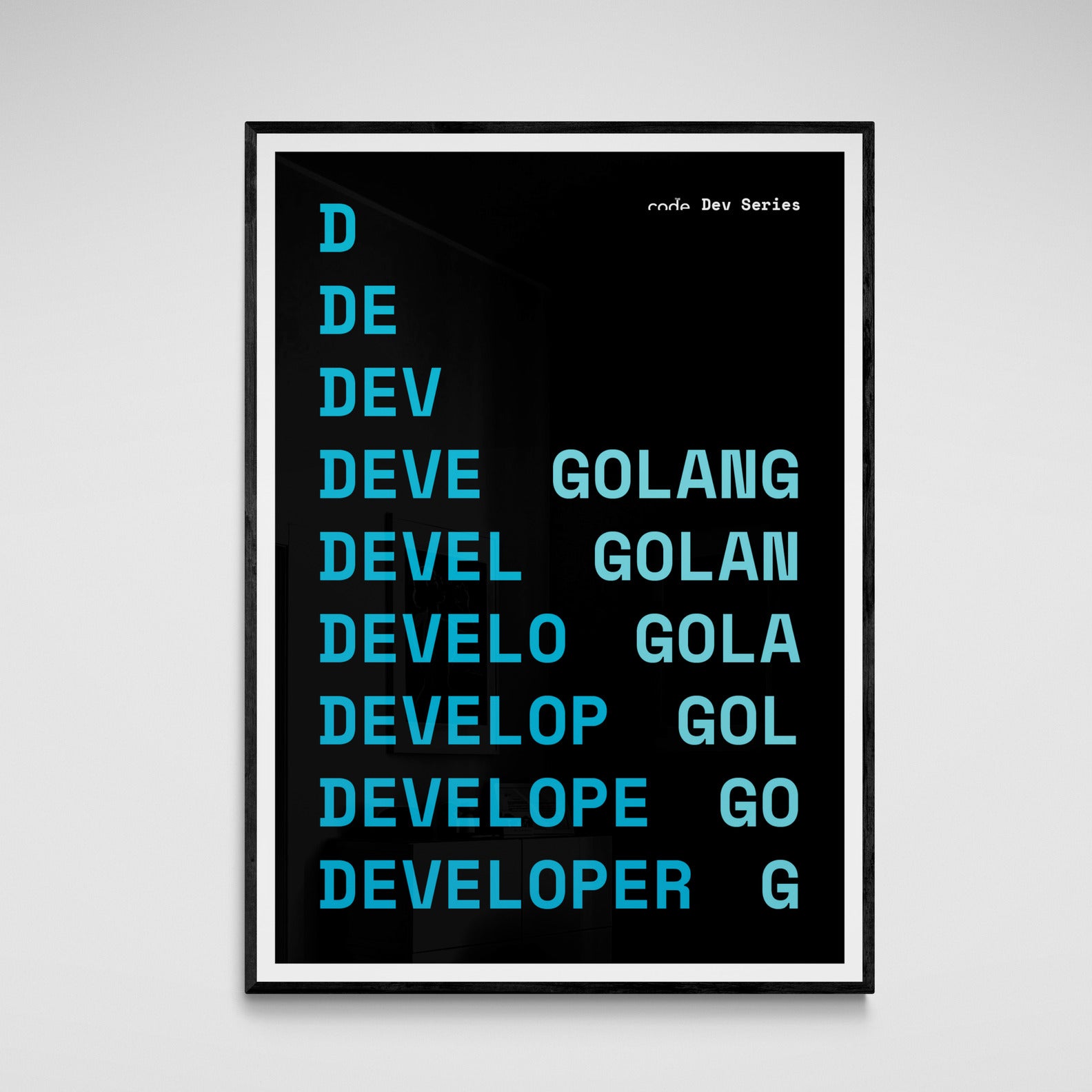 Golang Developer Poster