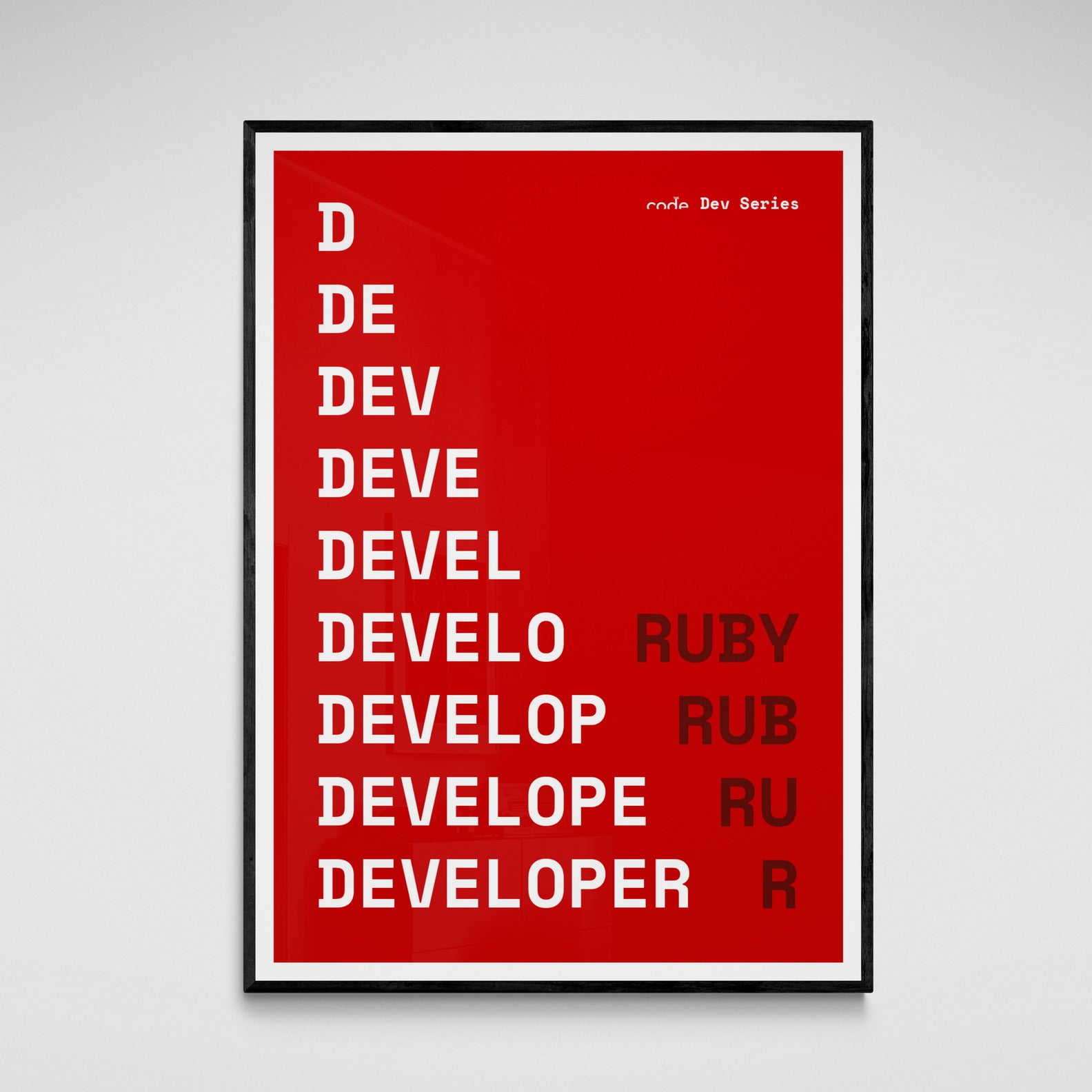 Ruby Developer Poster