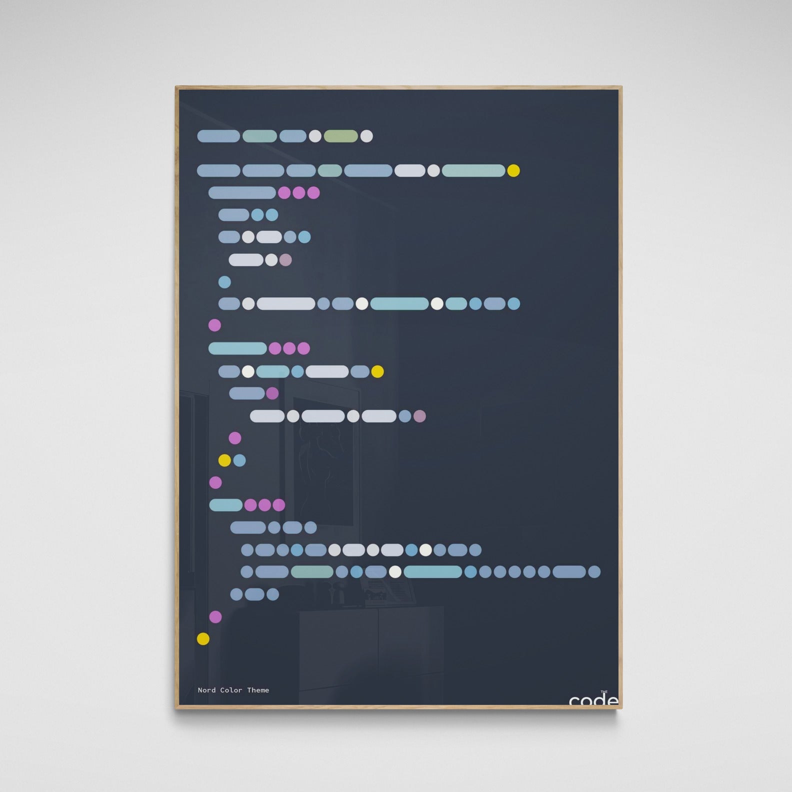 Nord Color Theme Poster