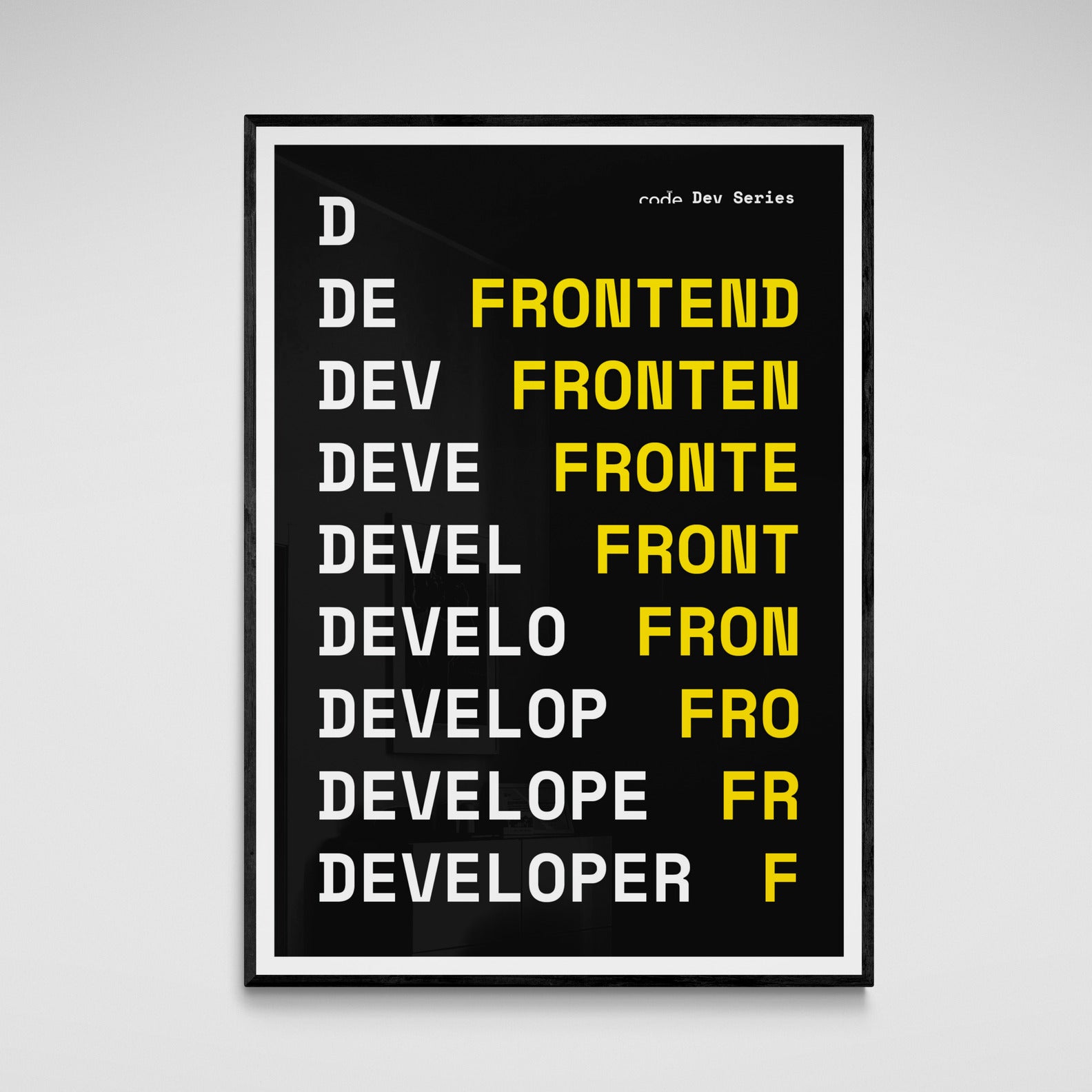 Frontend Developer Poster